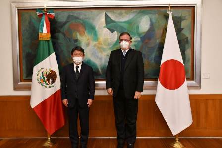 Reafirman la importancia de la asociación estratégica México y Japón