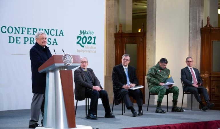 Conferencia de prensa matutina del presidente Andrés Manuel López Obrador, martes 16 de febrero 2021. Versión estenográfica
