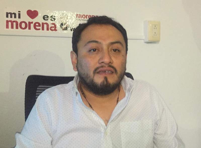 Sesúl Bolaños, dirigente del Partido Morena en Oaxaca, sostiene el pacto patriarcal: GESMujer