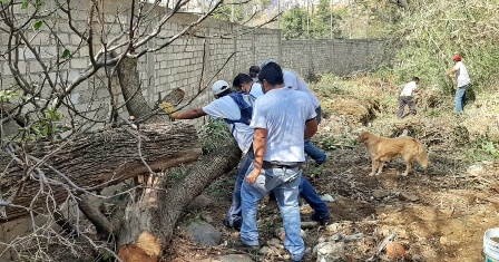 Refuerza Ayuntamiento de Oaxaca de Juárez acciones preventivas en ríos y arroyos de la ciudad