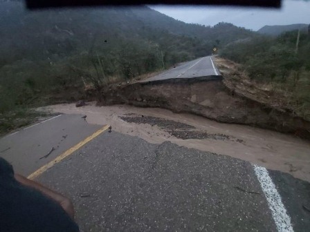 Registran granizada y fuertes lluvias en al menos tres regiones de Oaxaca