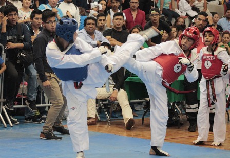 Conforman 44 taekwondoines la Selección Oaxaqueña en las modalidades de combate y formas