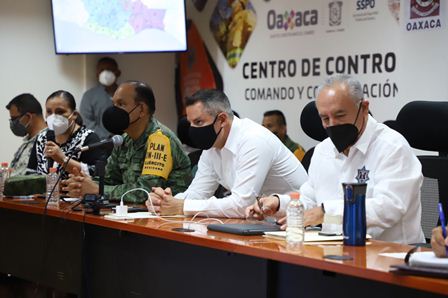 Instalado Centro de Mando de la Mesa de Seguridad sobre el proceso electoral en Oaxaca