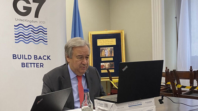 Vacuna COVID-19: “No pido ninguna expropiación, pido justicia y cooperación”, enfatiza el Secretario General de la ONU: António Guterres