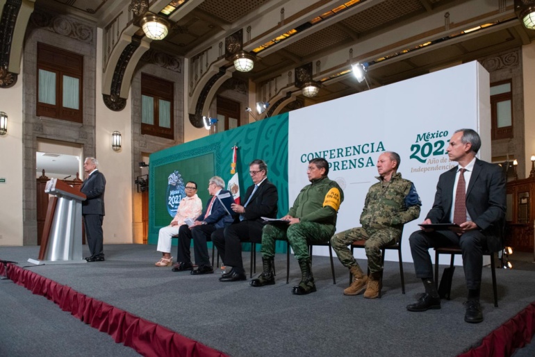 Conferencia de prensa matutina del presidente Andrés Manuel López Obrador. Martes 20 de julio 2021. Versión estenográfica.