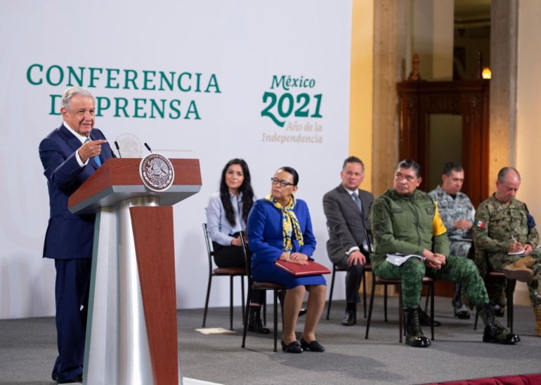 Conferencia de prensa matutina del presidente Andrés Manuel López Obrador. Miércoles 21 julio 2021. Versión estenográfica.