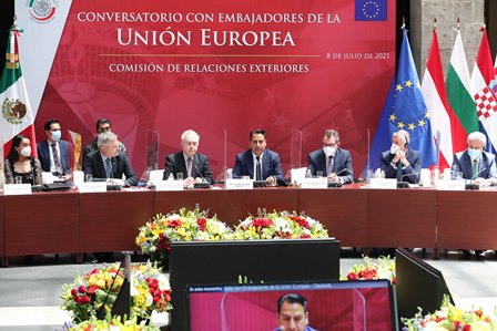 Papel de parlamentarios, fundamental para modernización del Acuerdo Global México-UE: Ramírez Aguilar