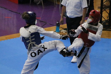 Oro para Oaxaca en la modalidad de combate del taekwondo en Juegos Nacionales