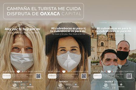 Concientiza Ayuntamiento de Oaxaca de Juárez a visitantes con la campaña “Turista Responsable”