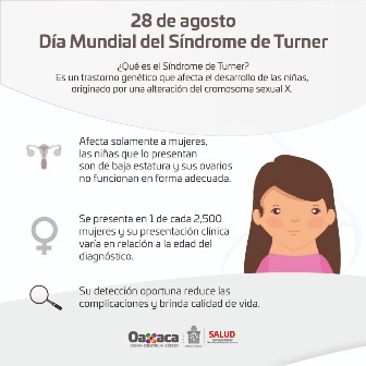 Síndrome de Turner, enfermedad genética que afecta a mujeres: SSO