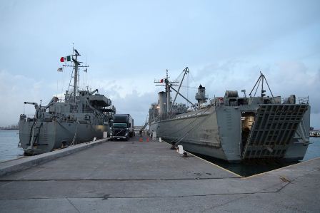 Envía Gobierno de México ayuda humanitaria y apoyo médico a Haití en buques de la Semar