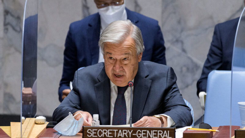 No podemos ni debemos abandonar al pueblo de Afganistán dice Guterres al Consejo de Seguridad