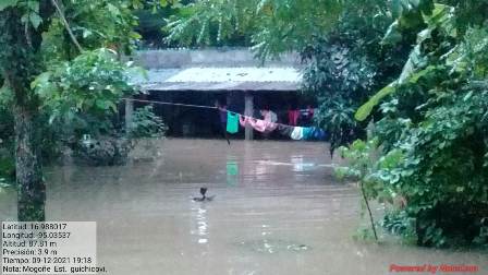 Afectaciones por las lluvia