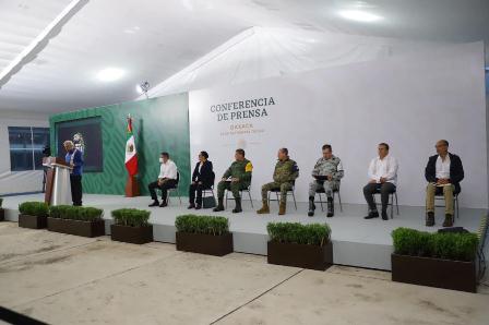 Reconoce gobernador respaldo del Gobierno de México en materia de salud, seguridad e inversión