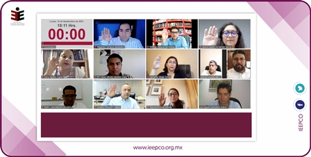 Convoca IEEPCO a integrar 25 Consejos Distritales para el Proceso Electoral Ordinario 2021-2022