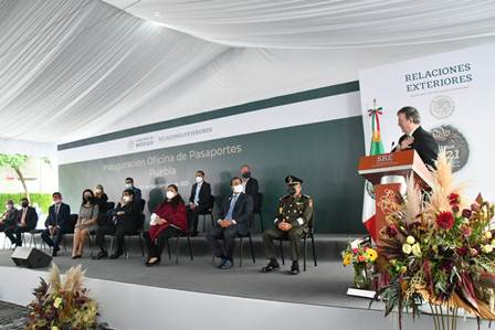 Inauguran nueva Oficina de Pasaportes de la Secretaría de Relaciones Exteriores en Puebla