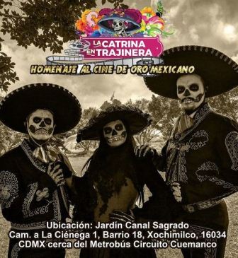 Presentarán el espectáculo en Xochimilco “La Catrina en Trajinera”