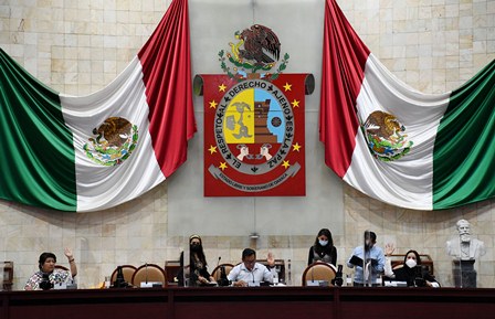 Citan a Sesión de Instalación de la 65 Legislatura de Oaxaca para este sábado