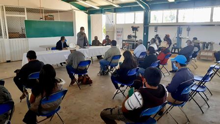 Concilian conflicto político-social entre el municipio de San Bartolo Soyaltepec y sus agencias