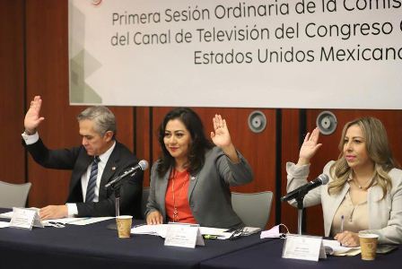 Celebra Nadia Navarro aprobación del presupuesto para el Canal del Congreso
