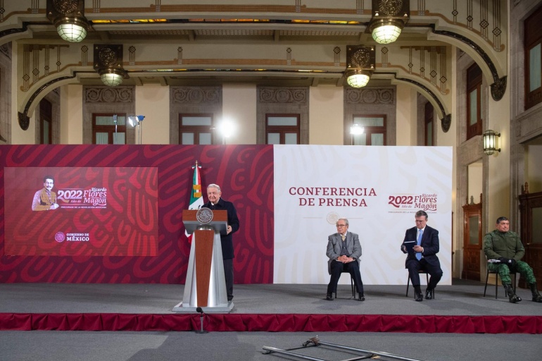 Conferencia de prensa matutina del presidente Andrés Manuel López Obrador. Palacio Nacional martes 4 de enero 2021. Versión estenográfica.
