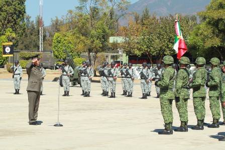 Francisco Jesús Leana Ojeda rinde protesta como comandante de la Octava Región Militar en Oaxaca