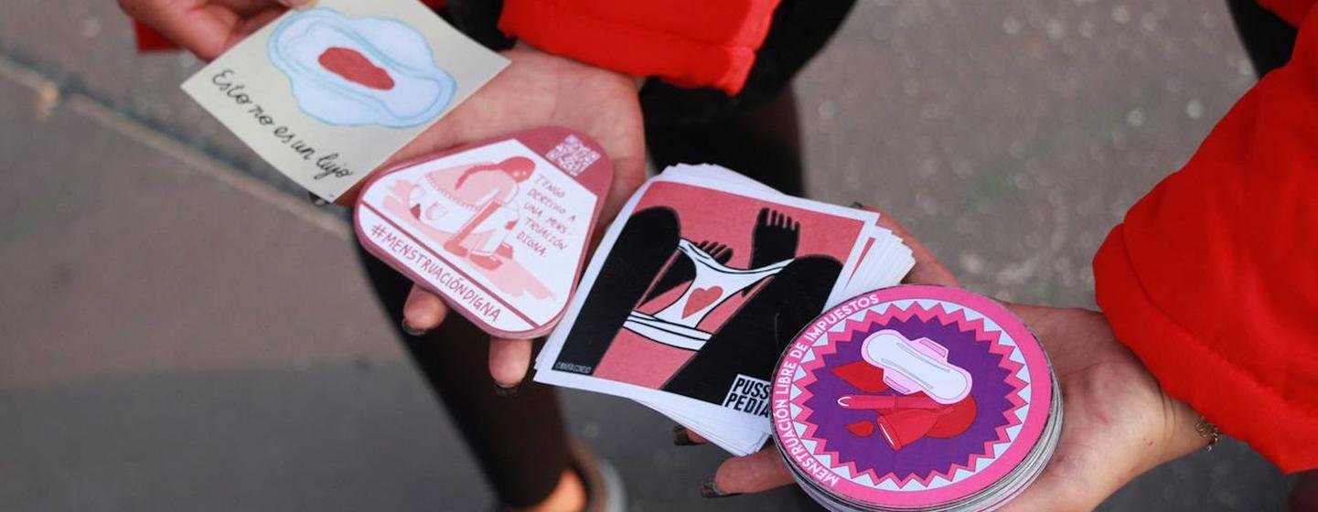 Las mujeres en México luchan para que la menstruación deje de ser tabú