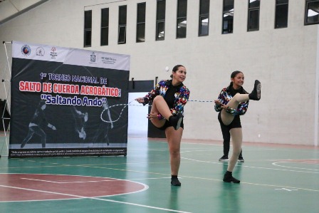 Para el norte, el Primer Torneo Nacional de Salto con Cuerda Acrobático “Saltando Ando”