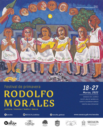 Del 18 al 27 de marzo, Festival de Primavera Rodolfo Morales: Seculta