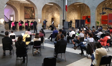 Inauguran Programa de Conciertos de Bellas Artes, en la Antigua Casona de Xicoténcatl