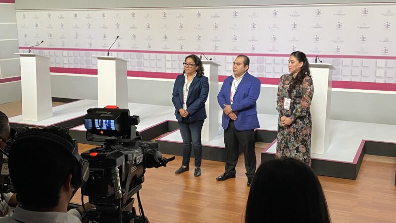 Frustrado debate de candidatos, fracasan IEEPCO y su presidenta Elizabeth Sánchez