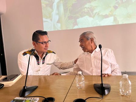 Presentan el libro “Milpa, diálogo de saberes y soberanía alimentaria” en el Congreso de Puebla