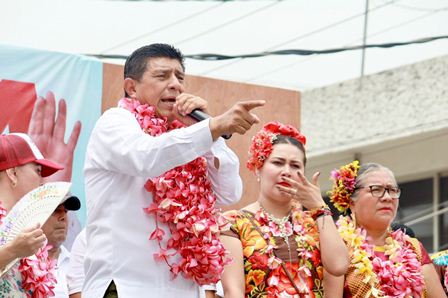 Se prevé voto masivo para Morena en Juchitán, no les voy a fallar dice Salomón Jara