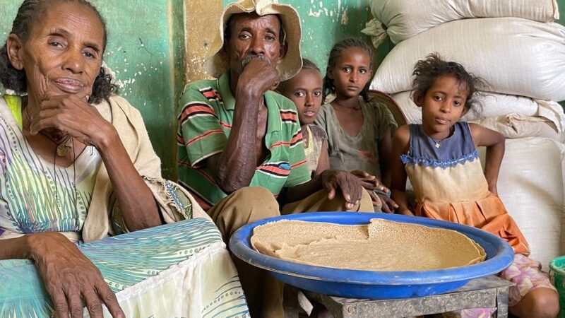 La vida de 20 millones de personas en Etiopía está en riesgo por falta de alimentos
