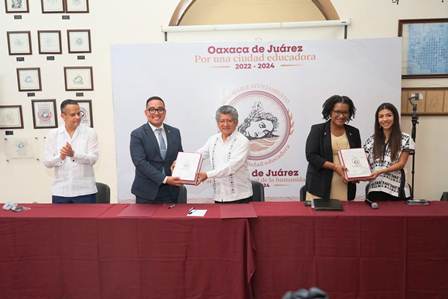 Tijuana, Baja California y Seaside, California, USA, firman Convenio de Colaboración con Oaxaca de Juárez
