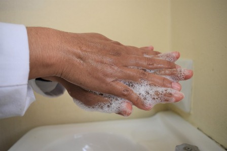 Lavado frecuente de manos