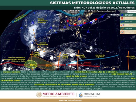 Continuará posibilidad de tormentas eléctricas en diferentes puntos de Oaxaca