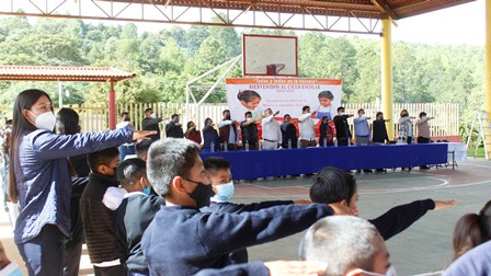 Inaugura Sección 59 del SNTE ciclo escolar 2022-2023 en Oaxaca