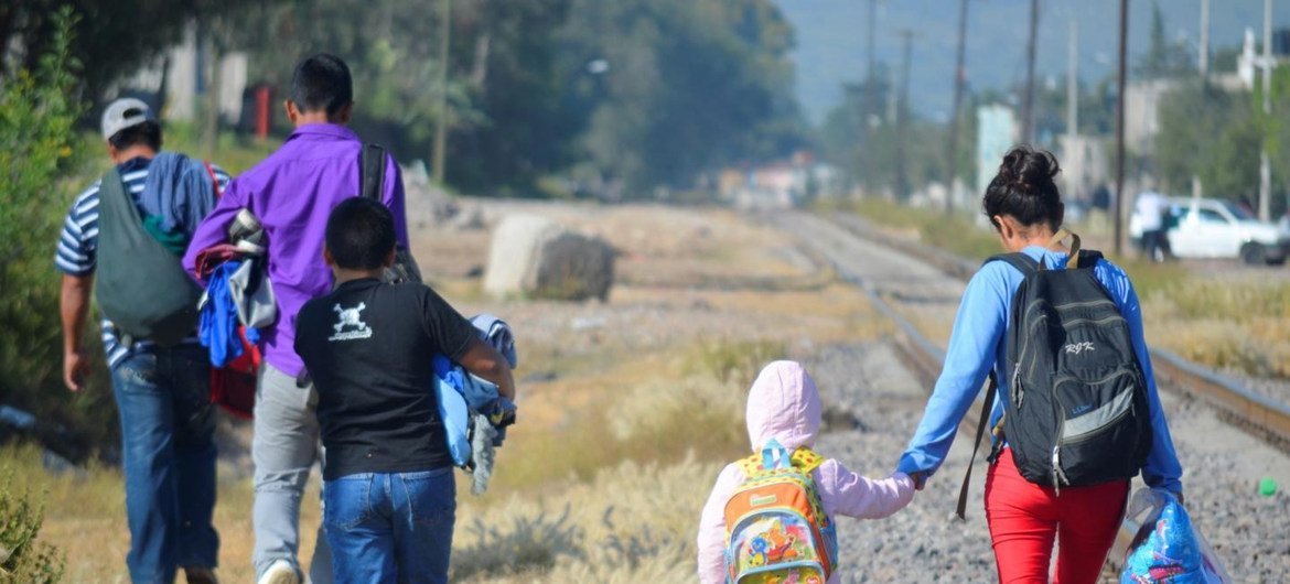 Expertas de la ONU en desplazamiento interno visita México