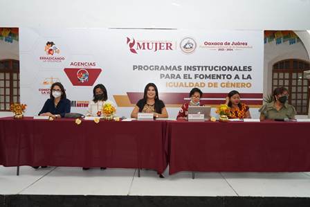 Presentan programas institucionales para el Impulso a la Igualdad de Género