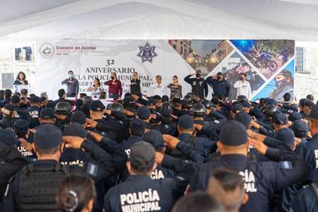 Duplica municipio de Oaxaca número de unidades de motor para la seguridad pública