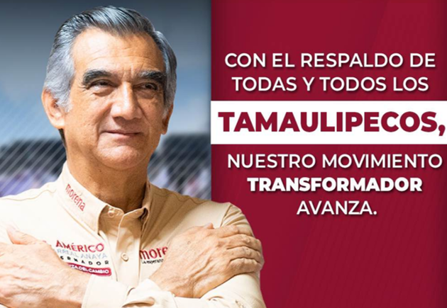 Tribunal Federal Electoral anticipa triunfo de Américo Villarreal en Tamaulipas