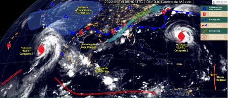Mantendrán lluvias arrastre de humedad del Océano Pacífico y canal de baja presión en Oaxaca