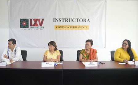 Revisa Comisión Instructora del Congreso de Oaxaca asuntos sobre demandas a funcionarios