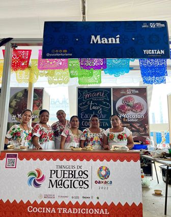 Cautivó tradición gastronómica de Oaxaca y del país en el Tianguis de Pueblos Mágicos
