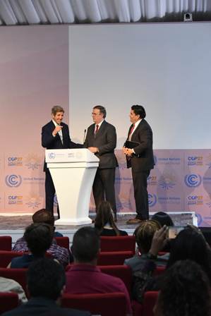 Anuncia México nuevos compromisos contra el cambio climático en el marco de la COP27