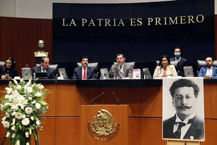 Conmemora Senado de la República Centenario Luctuoso de Ricardo Flores Magón