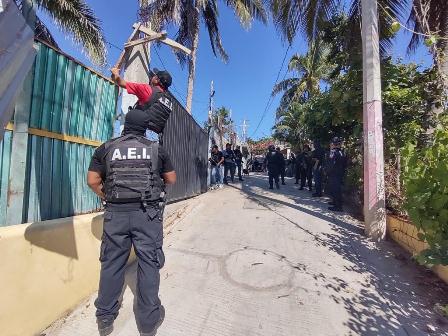 Aseguran droga y vehículos durante cateo en San Pedro Pochutla: Fiscalía de Oaxaca