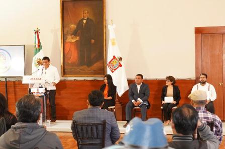 Anuncia gobernador inicio de la transformación de Oaxaca con Presupuesto de Egresos 2023