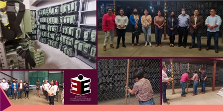Inician actividades preparatorias para la destrucción de documentación y material electoral en Oaxaca